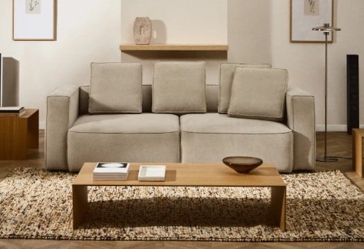 Canapé Marela beige Kave Home